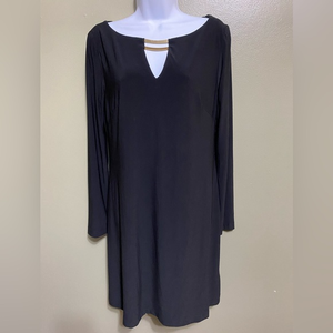 Vince Camuto Black Long Sleeve Dress, Size 6‎